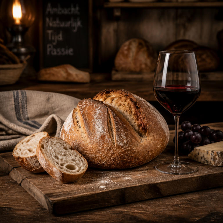 Smaak in brood en wijn