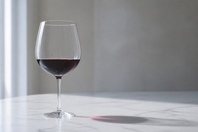 Sfeerbeeld: dagelijks een glas rode wijn drinken en de discussie over gezondheid en alcohol
