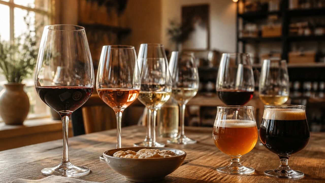Sfeerbeeld: wijn- en bierproeverij in Leusden voor kinderen in de gemeente